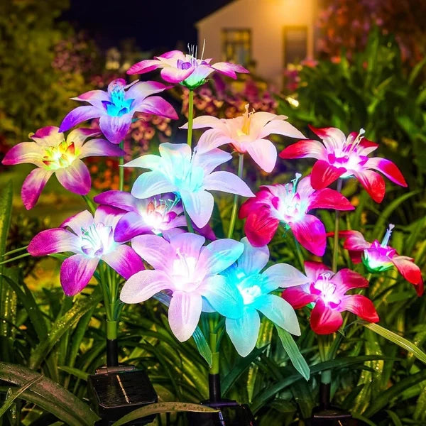 GlowFlora™ | Solar-Laterne – Magisches Gartenlicht ohne Strom