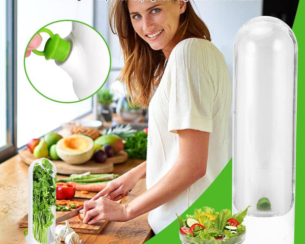 HerbFresh™ – Kräuter länger frisch halten | Aromaschutz & Frischebox