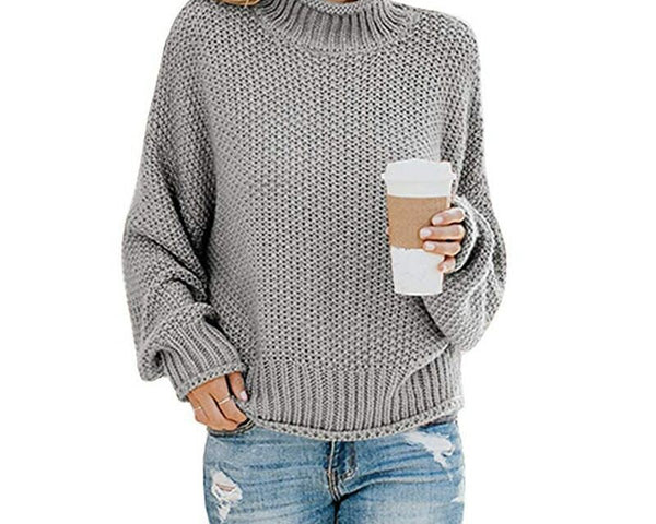 June™ Rollkragenpullover gestrickt