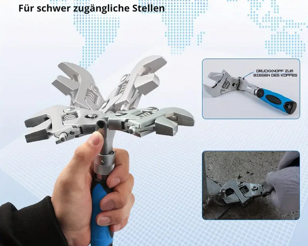 MultiWrench™ – Der vielseitige Multifunktions-Maulschlüssel für jede Werkstatt