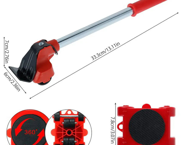 MaxLift™ – Möbel mühelos bewegen und umstellen