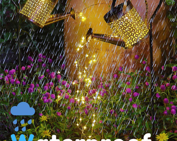 LightFall™ - Solarbetriebene Wasserfall-Lichter für den Garten