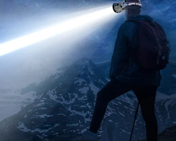 Lumino™ – Ultraleichte & Leistungsstarke LED-Stirnlampe