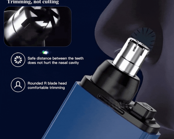 NoseTrim™ – Tragbarer Nasenhaartrimmer für präzise Pflege
