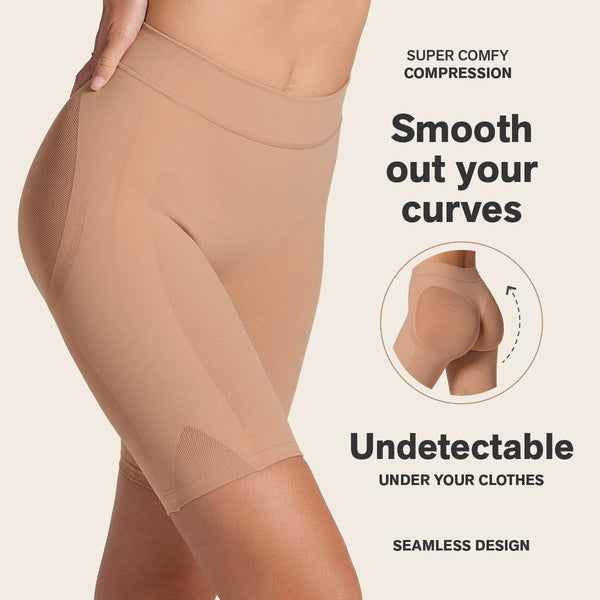 Gut sitzende, unsichtbare Shorts zur Po-Straffung