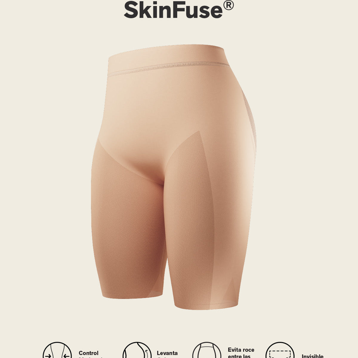 Gut sitzende, unsichtbare Shorts zur Po-Straffung