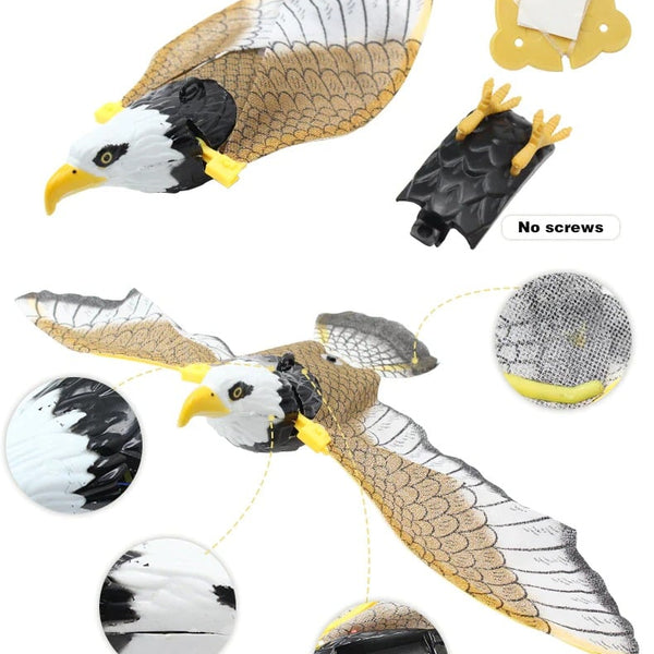 1+1  GRATIS | BirdrFly™ - Automatisch bewegter Simulationsvogel [Letzter Tag Rabatt]