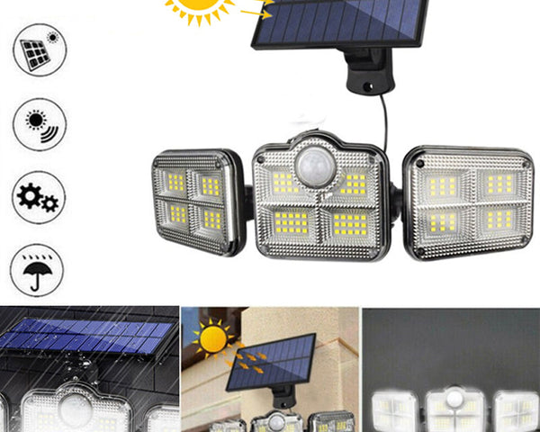 SolarSafe - Bewegungsaktivierte LED-Sicherheitsleuchte