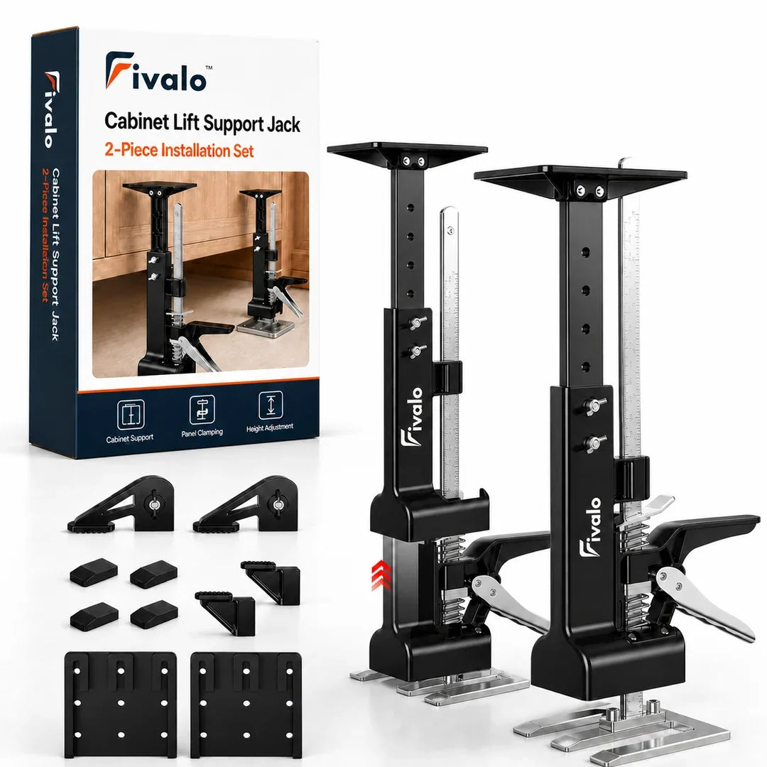 ProLiftor™ 2-in-1 Schrankheber & Montagestützen – Für Präzise, Freihändige Installationen