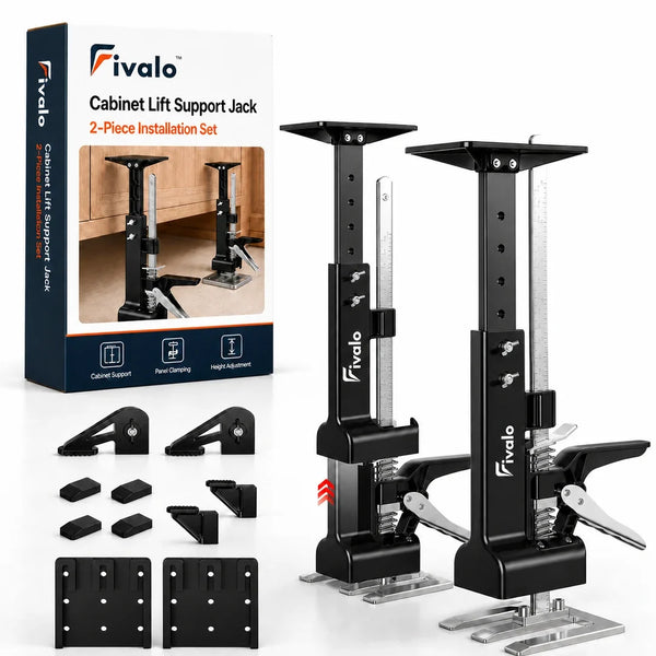 ProLiftor™ 2-in-1 Schrankheber & Montagestützen – Für Präzise, Freihändige Installationen