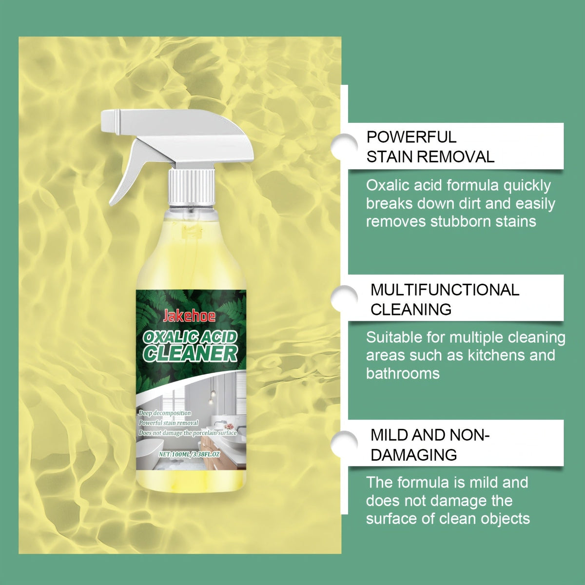 SparkClean™ WC- & Kalkreiniger | Entfernt Hartnäckige Flecken Ohne Schrubben