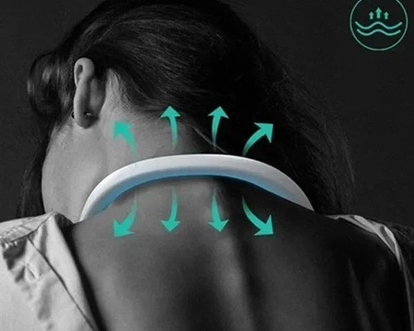 FreshBreeze™ – Tragbarer Nackenventilator für Erfrischung unterwegs