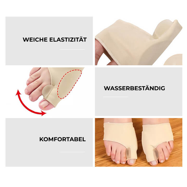 CorrectFlex® (1+1 Gratis) - Bequeme Zehenunterstützung für gesunde und schöne Füße!