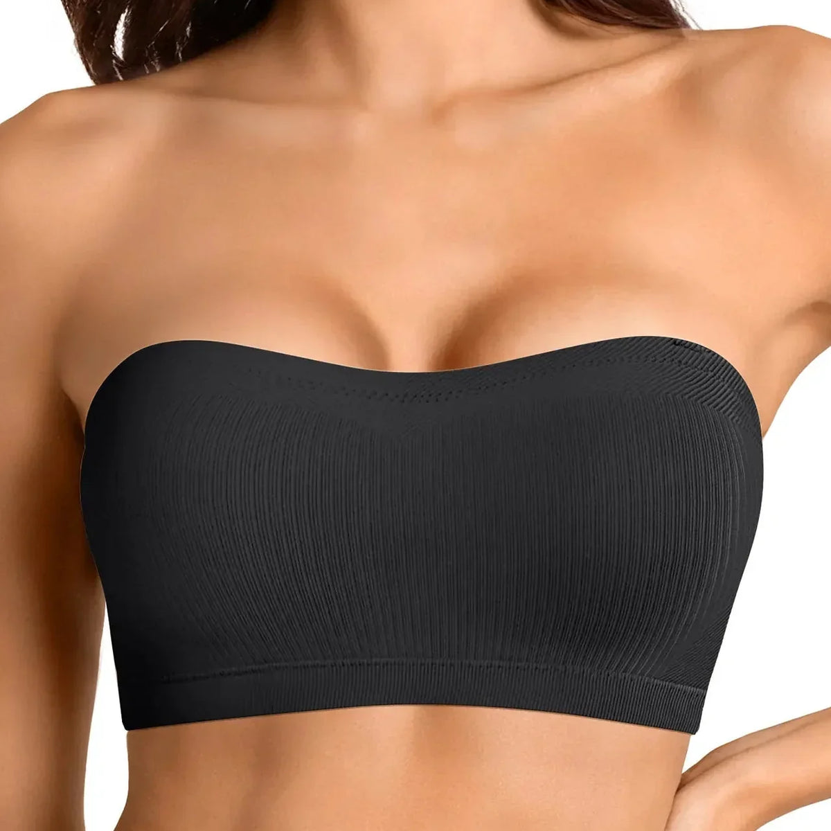 CurveStay™ Multiway-Bandeau-BH – Nahtloser Halt, Push-up-Effekt & maximaler Komfort