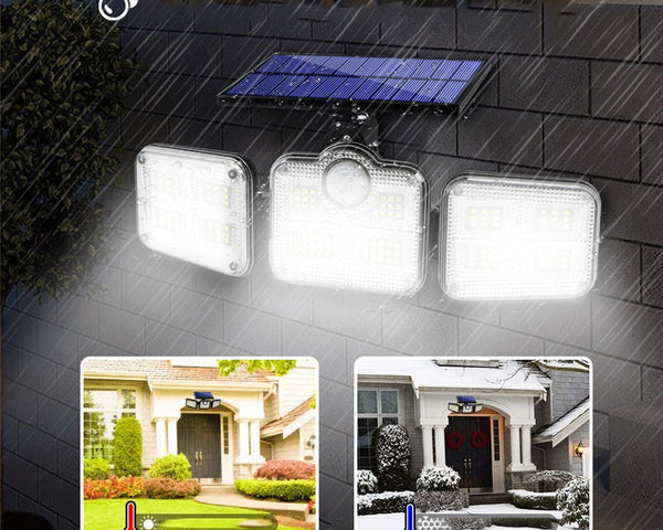 SolarSafe - Bewegungsaktivierte LED-Sicherheitsleuchte