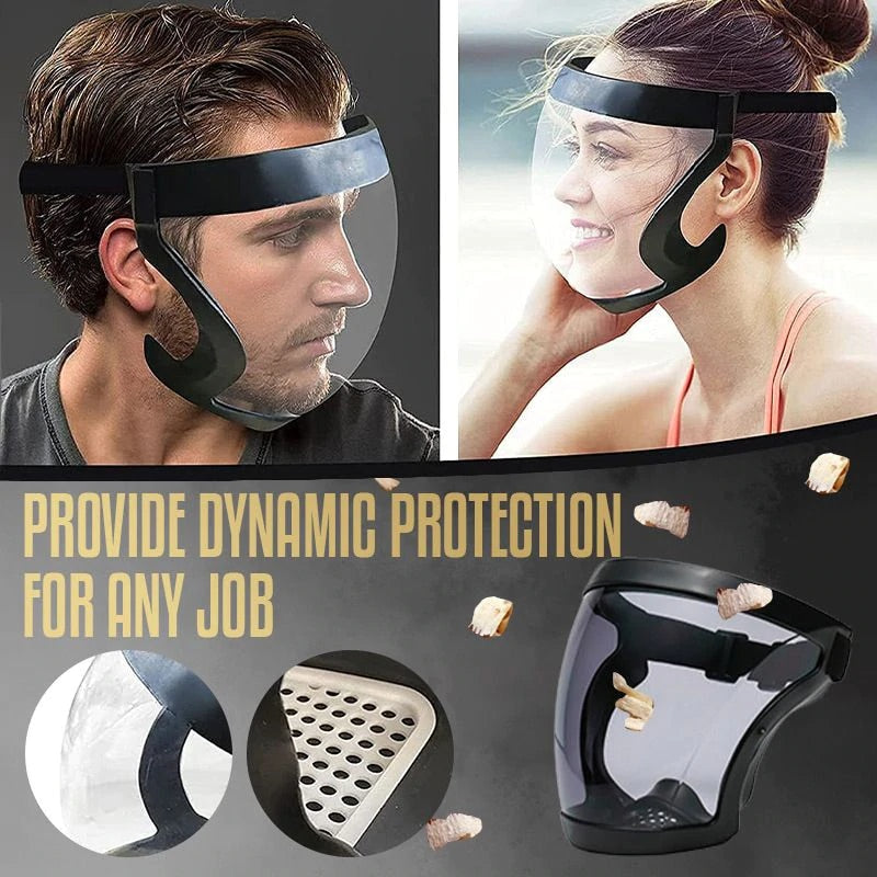 FaceProtect™ – Anti-Beschlag Gesichtsschutzschild für klare Sicht