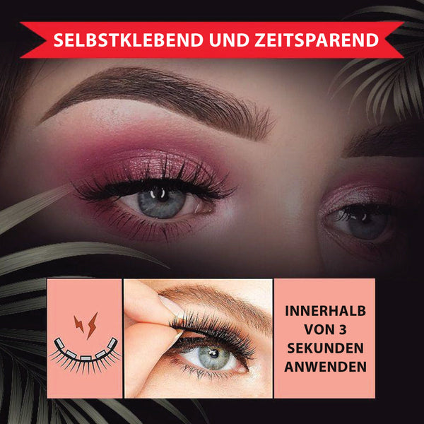 Stylash™ Wiederverwendbare Selbstklebende Falsche Wimpern (1+1 GRATIS)