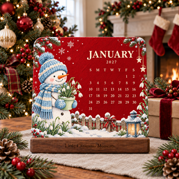 Floravera™ Pflanzbarer Dauerkalender 2027 | 12 Monate voller Blüten