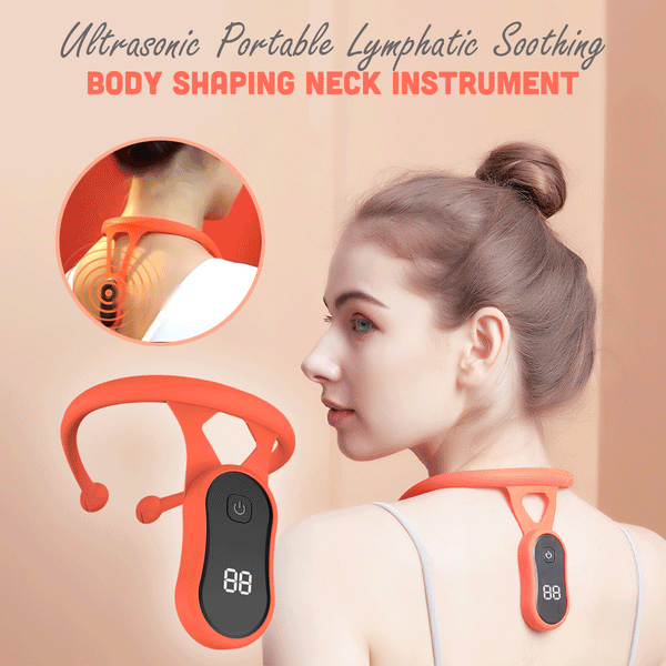 NeckSoothe Pro™ | Tragbares Gerät zur Lymphstauung