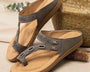 Cammie - Rutschfeste flache Sandalen