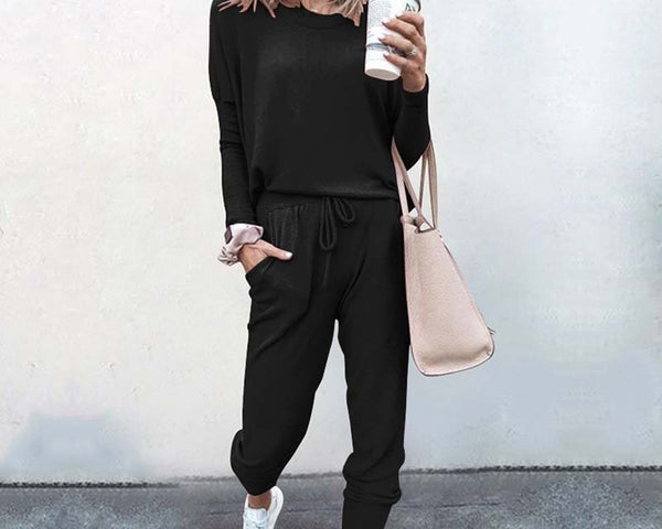 Jessa™ | Zweiteiliges Set aus langärmeligem Oberteil und Hose