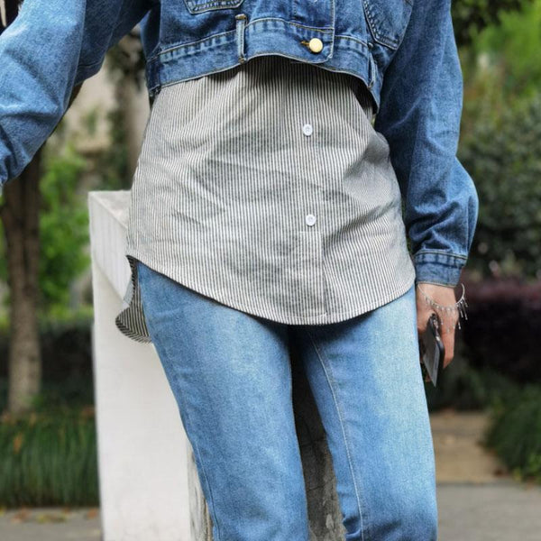 Amelia's™ | Rock mit hoher Taille - Hemdverlängerung