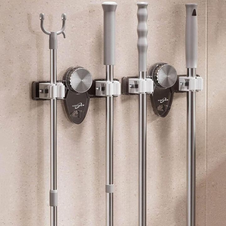 1+1 GRATIS | GripMate – Sicherer Halt für Besen &amp; Wischer ohne Bohren