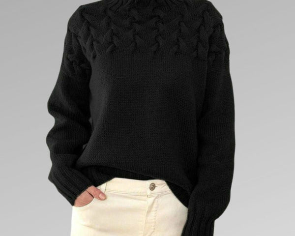 Zayla™ Elegant & Warm Mit Stehkragen