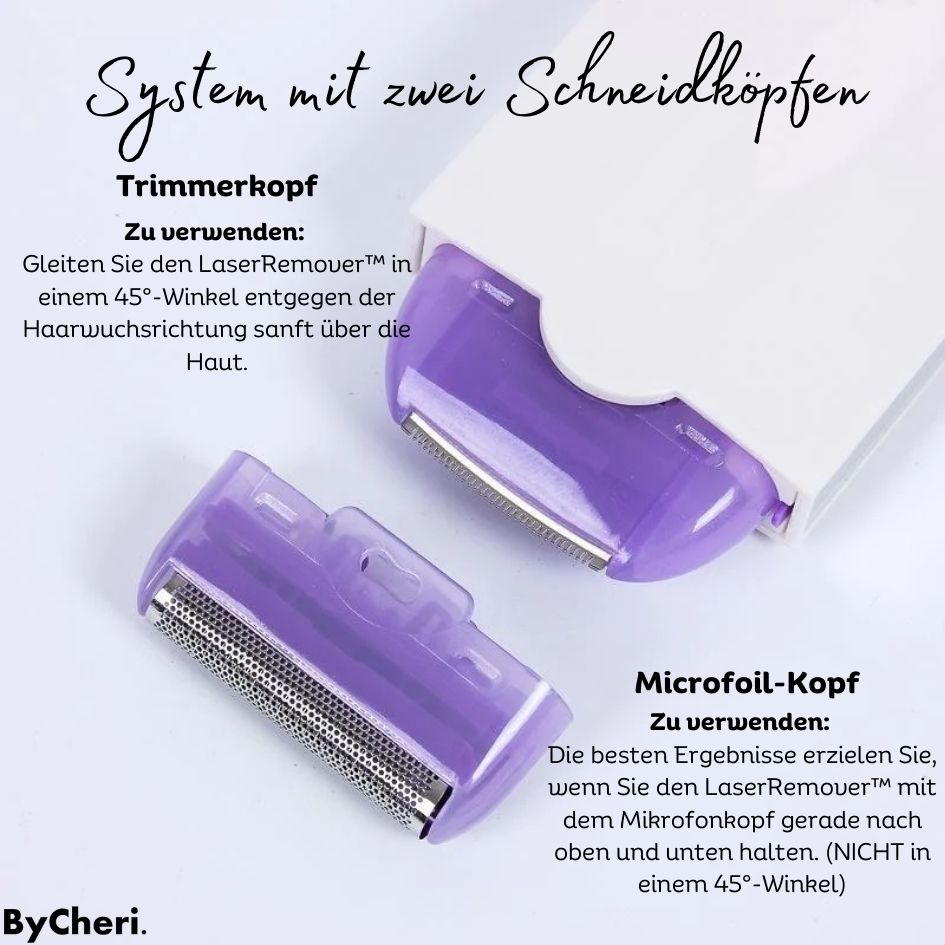 LumiShave™ | Elektrischer Haarentferner – Für Seidig Glatte Haut Ohne Hautirritationen