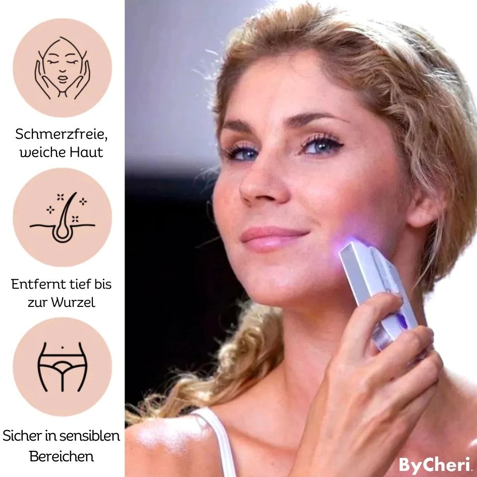 LumiShave™ | Elektrischer Haarentferner – Für Seidig Glatte Haut Ohne Hautirritationen