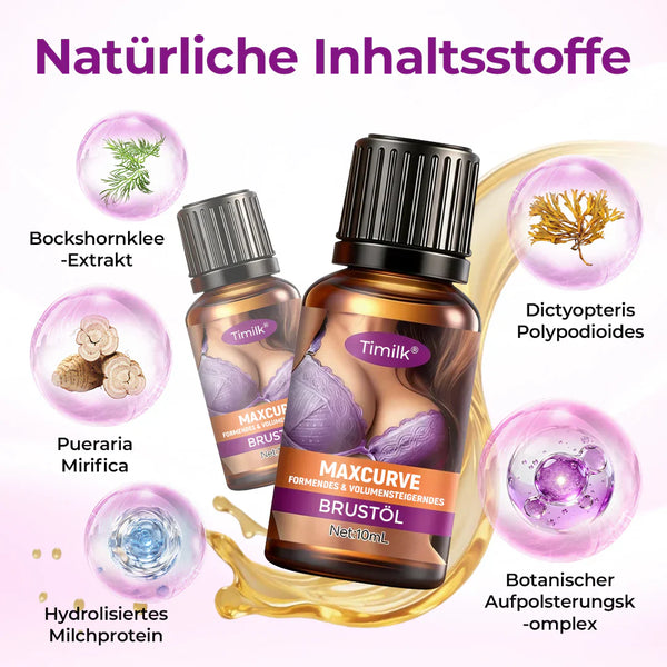 Timilk MaxCurve Formendes & Volumensteigerndes Brustöl