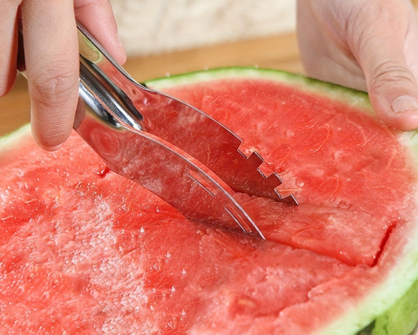JuicyCutter - Edelstahl Wassermelonenschneider