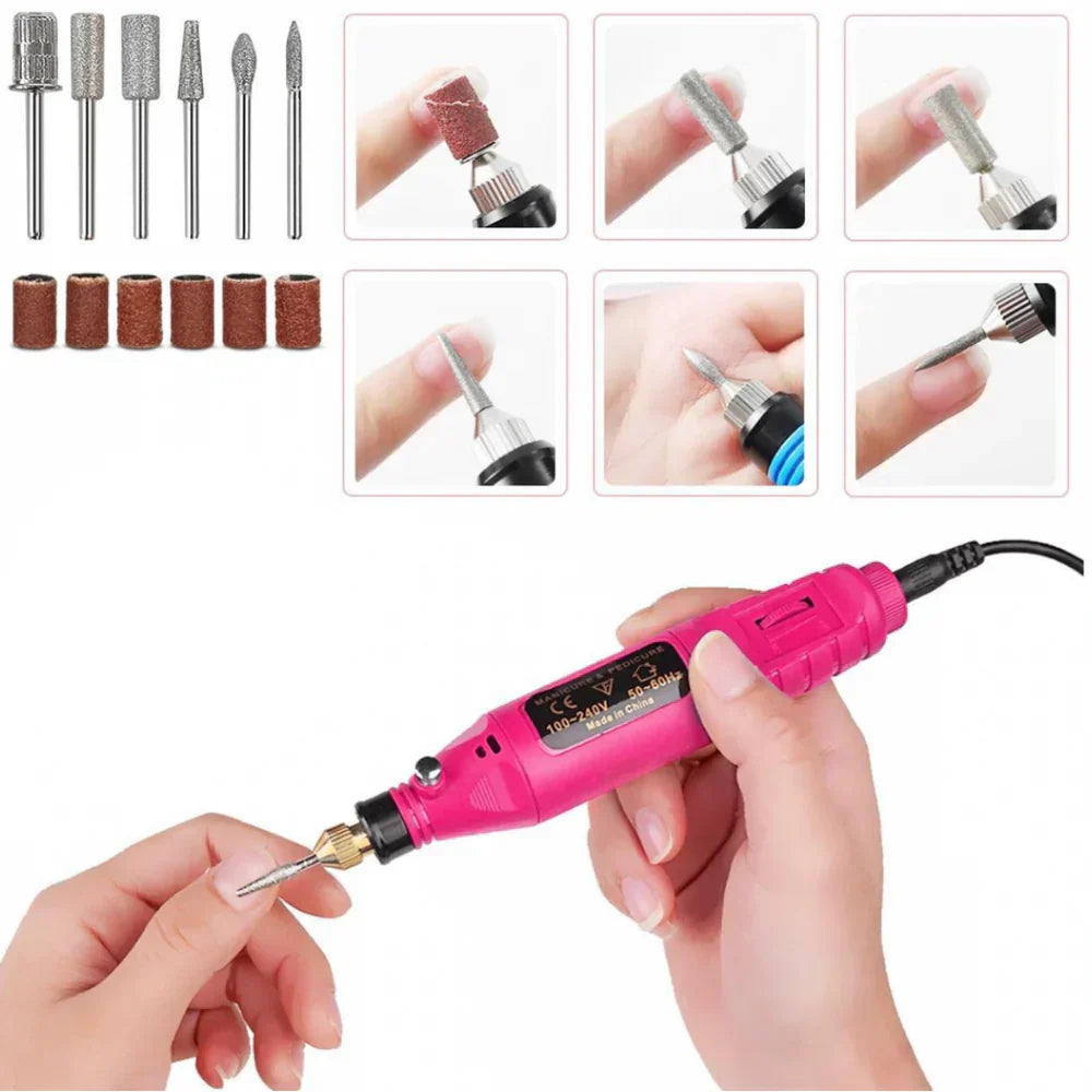LuxaNail™ – Elektrische Nagelfeile für professionelle Nagelpflege zu Hause