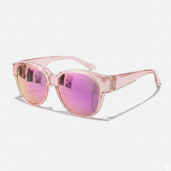 SolaraFit™ Polarisierter UV-Schutz über Korrektionsbrillen - Sonnenbrille zum Überziehen für Damen