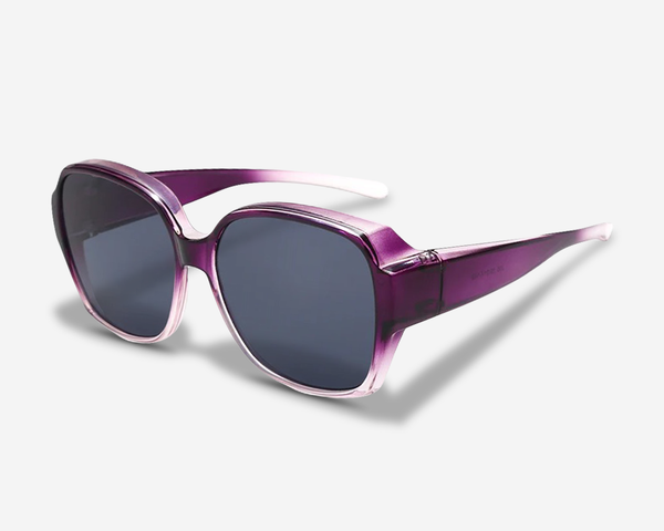 SolaraFit™ Polarisierter UV-Schutz über Korrektionsbrillen - Sonnenbrille zum Überziehen für Damen