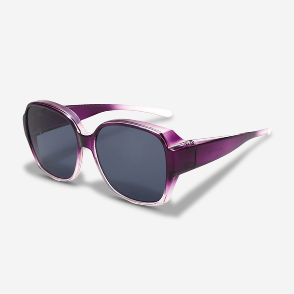SolaraFit™ Polarisierter UV-Schutz über Korrektionsbrillen - Sonnenbrille zum Überziehen für Damen