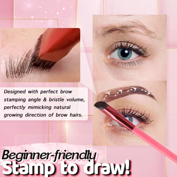 FluffEasy™ Augenbrauen-Präzisionsstempel-Bürste (1+1 GRATIS)