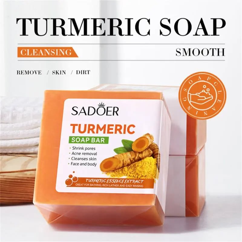 LumiCurc™ Kurkuma-Pflegeseife – Für Einen Ebenmäßigeren & Strahlenderen Teint