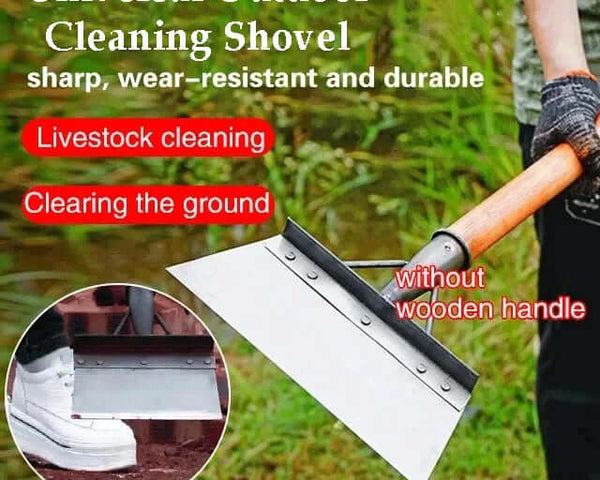 EcoSteel - Schwerlast-Reinigungsschaufel aus Stahl  [Letzter Tag Rabatt]