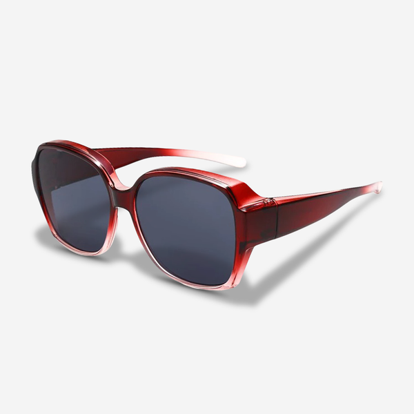 SolaraFit™ Polarisierter UV-Schutz über Korrektionsbrillen - Sonnenbrille zum Überziehen für Damen