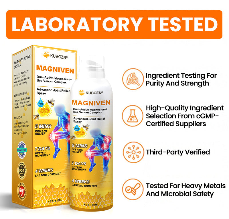 BeeMotion™ | Magnesium- & Bienengift-Gelenkspray – Für Mehr Beweglichkeit & Weniger Gelenkbeschwerden