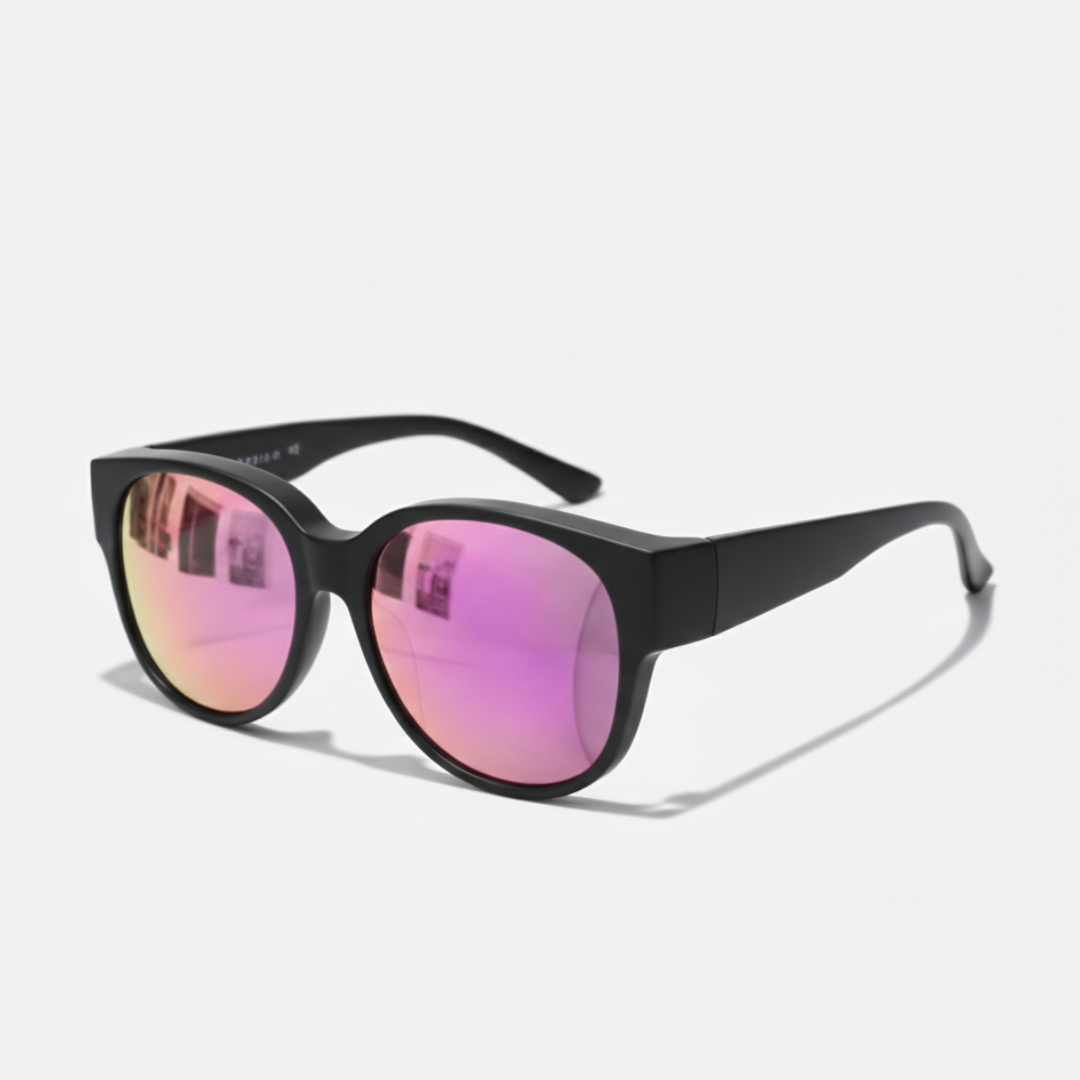 SolaraFit™ Polarisierter UV-Schutz über Korrektionsbrillen - Sonnenbrille zum Überziehen für Damen