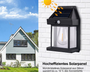 SolarClear® - Solarbetriebene Wandleuchte