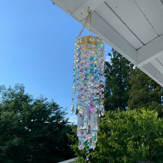 50% RABATT | CrystalChime - Bezauberndes Kristall-Windspiel [Letzter Tag Rabatt]