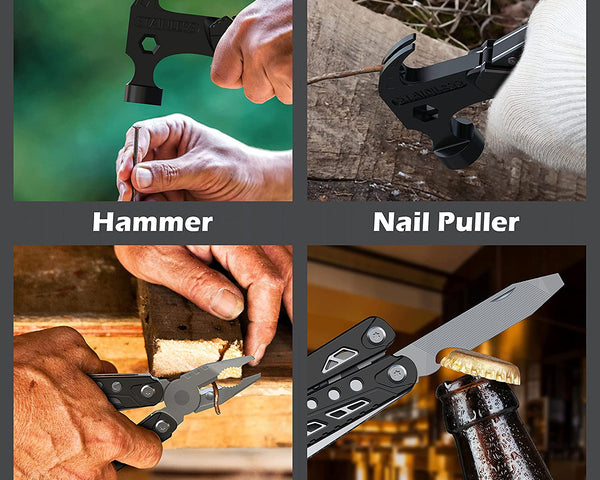 50% RABATT | MaxTool™ - 14-in-1 Überlebens-Multi-Tool Hammer