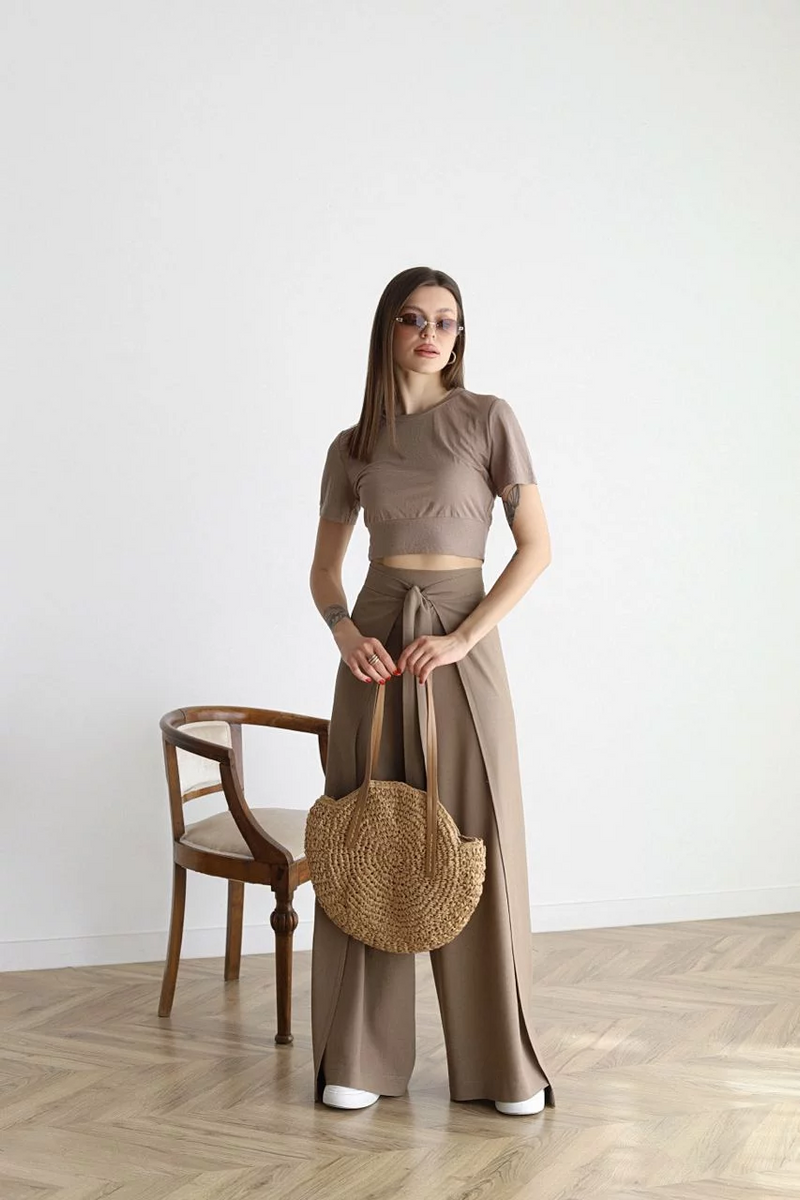 Lina™ – Weit geschnittene Leinenhose | 50% RABATT