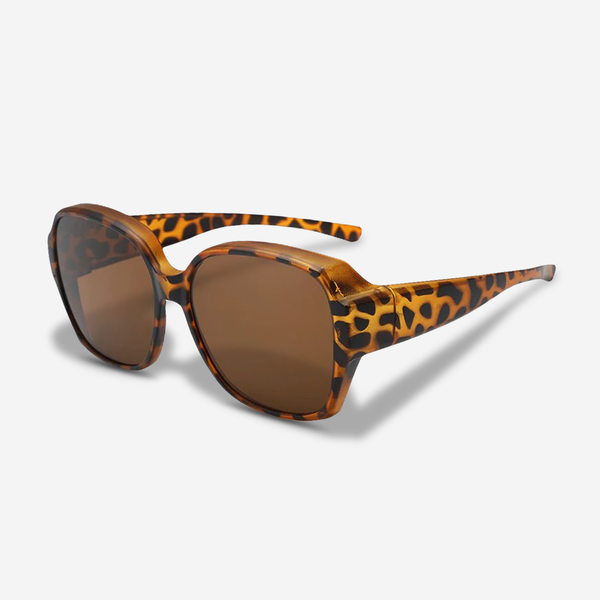 SolaraFit™ Polarisierter UV-Schutz über Korrektionsbrillen - Sonnenbrille zum Überziehen für Damen