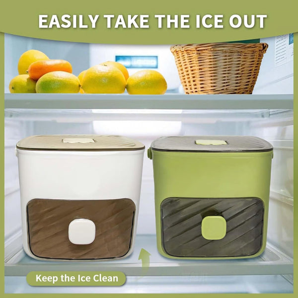 IceNest™ | 48er Eiswürfelform mit Vorratsbox & Push-Release-System
