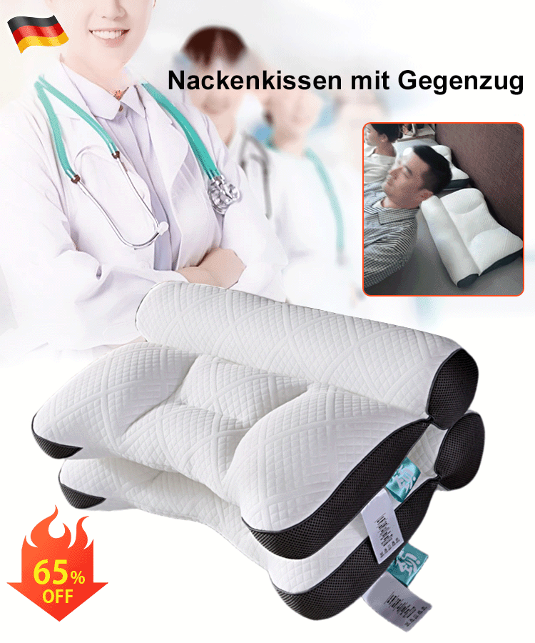 CloudNest™ | Premium Gänsedaunenkissen – Für Erholsamen Schlaf & Ultimativen Komfort