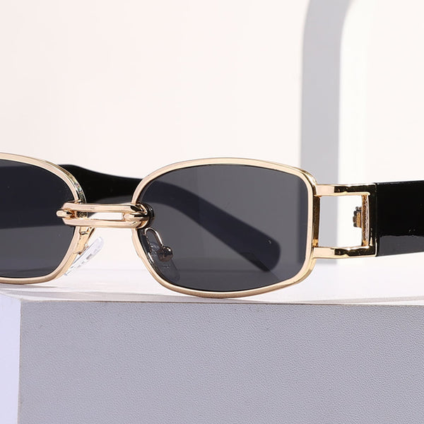 Mode Brille mit metallischem Rahmen